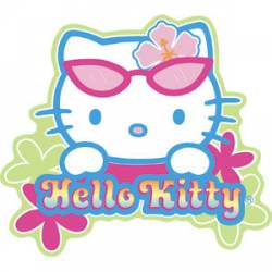 Hello Kitty Beach Break - Vinyl Sticker