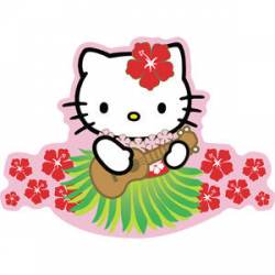 Hello Kitty Ukelele - Vinyl Sticker