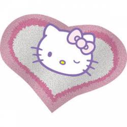 Hello Kitty Underware Heart - Vinyl Sticker