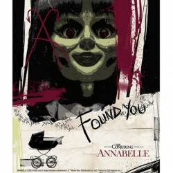 Annabelle Found You - Vinyl Sticker