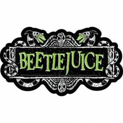 Beetlejuice Logo - Vinyl Sticker
