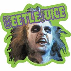 Beetlejuice Ghost with the Most - Vinyl Sticker