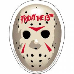Friday the 13th Mask - Vinyl Sticker