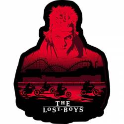 The Lost Boys Movie Poster - Vinyl Sticker