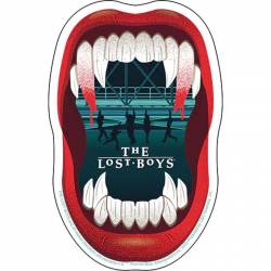 The Lost Boy Vampire Mouth - Vinyl Sticker