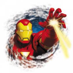 Iron Man Invincible Hand - Vinyl Sticker