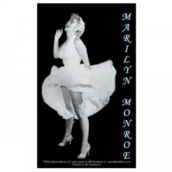 Marilyn Monroe Dress Flies Up - Vinyl Sticker