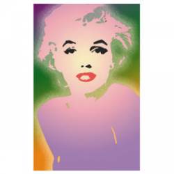 Marilyn Monroe Graphitti - Vinyl Sticker