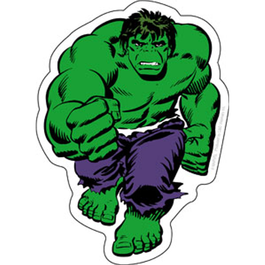 The Avengers Hulk Full Body - Vinyl Sticker at Sticker Shoppe