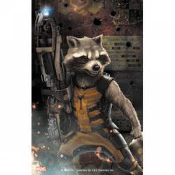 Guardians of the Galaxy Rocket Fight - Vinyl Sticker