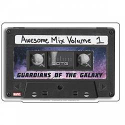 Guardians of the Galaxy Mix Tape - Vinyl Sticker