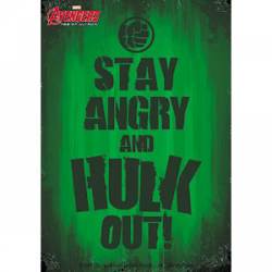 Avengers Age of Ultron Hulk Out - Vinyl Sticker