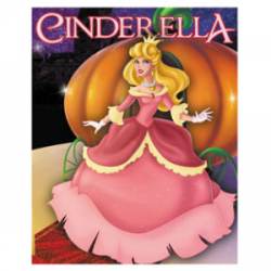 Cinderella Pink Cinderella - Vinyl Sticker
