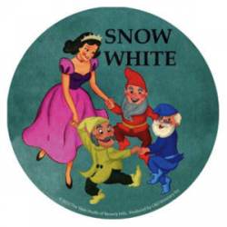 Snow White And The 7 Dwarfs Snow White & Dwarfs - Vinyl Sticker