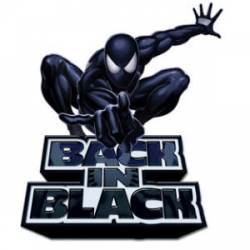 Spiderman Back In Black - Vinyl Sticker