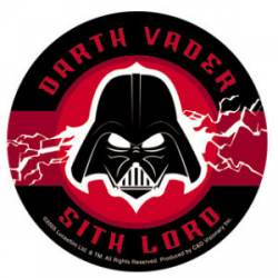 Star Wars Vader Sith Lord - Vinyl Sticker
