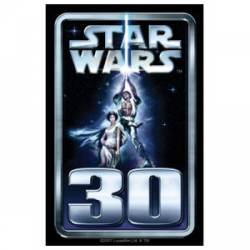 Star Wars 30th Anniversary - Vinyl Sticker