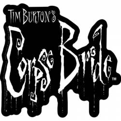 Corpse Bride Logo - Vinyl Sticker