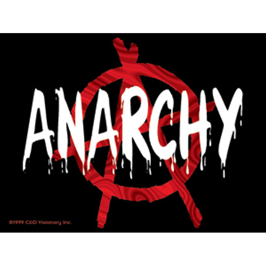 Anarchy Vinyl Sticker At Sticker Shoppe