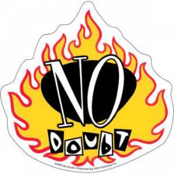 No Doubt Stickers Decals Bumper Stickers