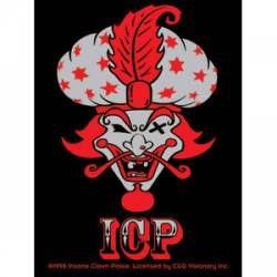 Insane Clown Posse ICP Red Clown - Sticker