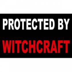 Protected By Witchcraft - Vinyl Sticker