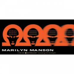 Marilyn Manson Blur - Vinyl Sticker