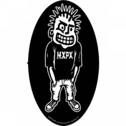 MxPx Oval - Vinyl Sticker