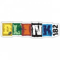 Blink 182 Blocks - Sticker