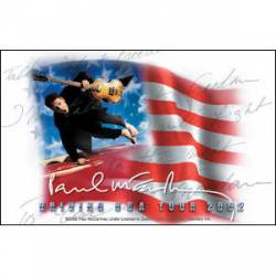 Paul McCartney Driving USA Tour 2002 - Sticker