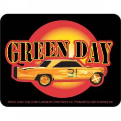 Green Day Car - Sticker