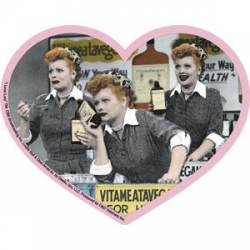 I Love Lucy VitaMeataVegamin - Sticker
