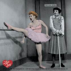 I Love Lucy Ballet - Sticker