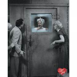 I Love Lucy Freezer - Sticker
