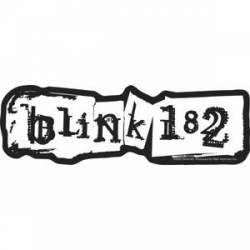 Blink 182 New Logo - Sticker
