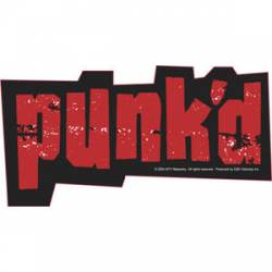 MTV Punk'd - Sticker