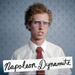 Napoleon Dynamite Portrait - Sticker