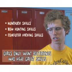 Napoleon Dynamite Great Skills - Sticker