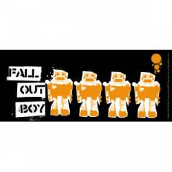 Fall Out Boy Robots - Sticker