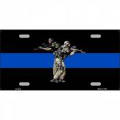 Thin Blue Line SWAT - License Plate