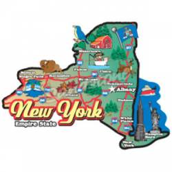 New York Stickers, Decals & Bumper Stickers