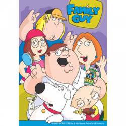 Family Guy Group Poster - Sticker