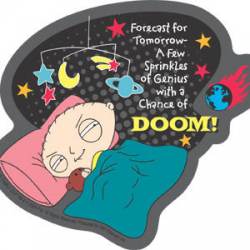 Stewie Doom - Sticker
