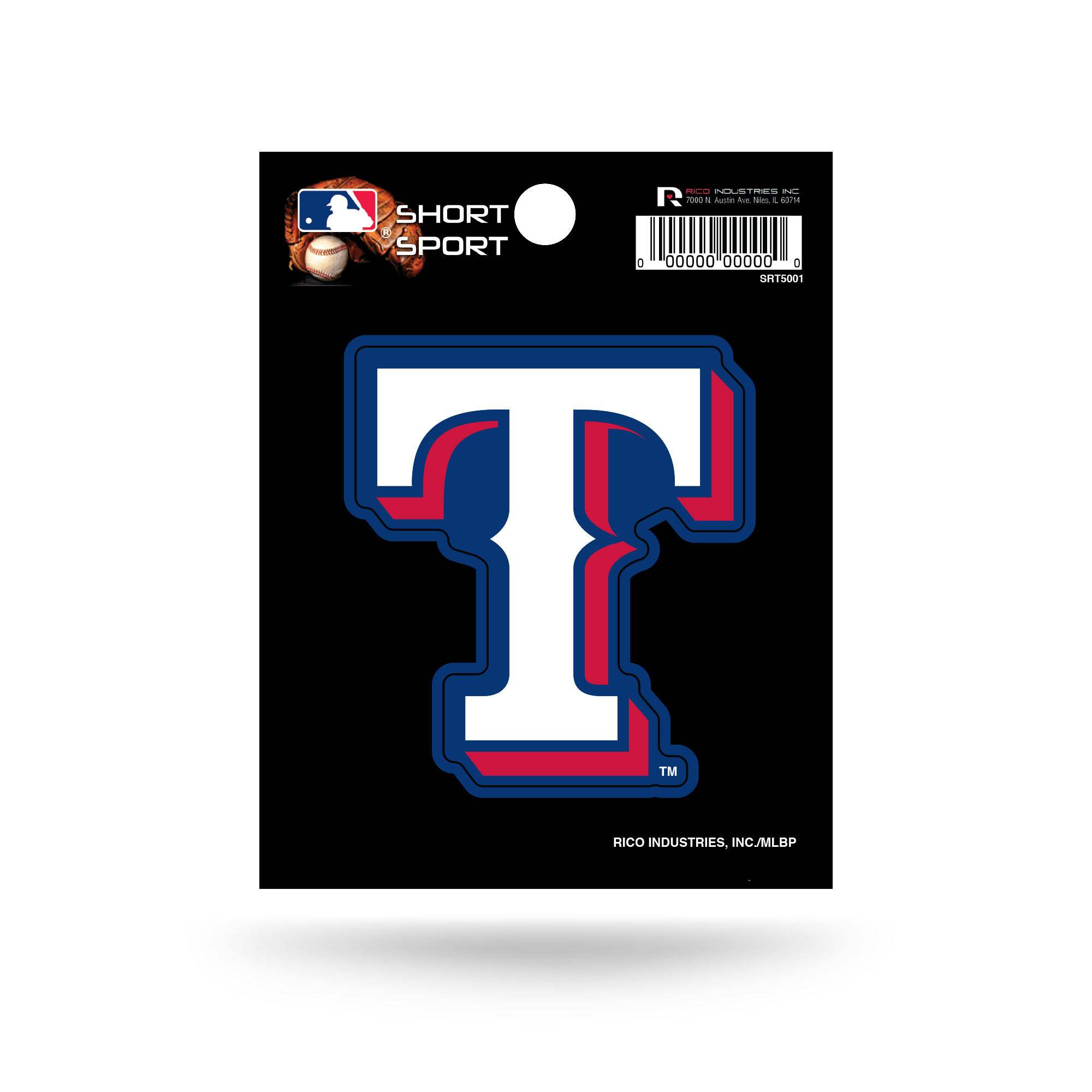 Texas Rangers - Sport Short Decal at Sticker Shoppe