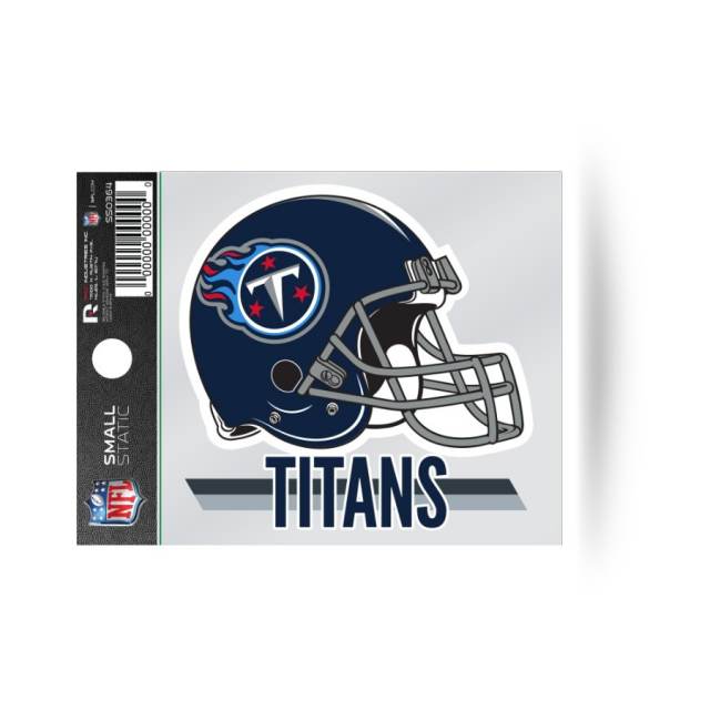 Tennessee Titans - NFL 3x 3 Static Cling