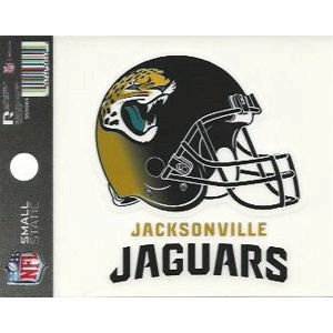 Jacksonville Jaguars FULL SIZE FOOTBALL HELMET DECALS W