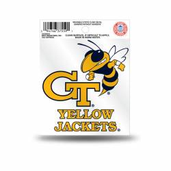 Georgia Tech Yellow Jackets Logo - Static Cling