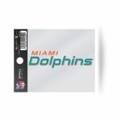 Miami Dolphins Retro 4.5 x 5.75 Multi-Use Decal Cut to Logo