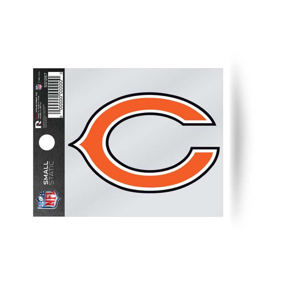 Chicago Bears C Logo - Static Cling at Sticker Shoppe