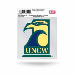 University Of North Carolina Wilmington Seahawks Logo - Static Cling